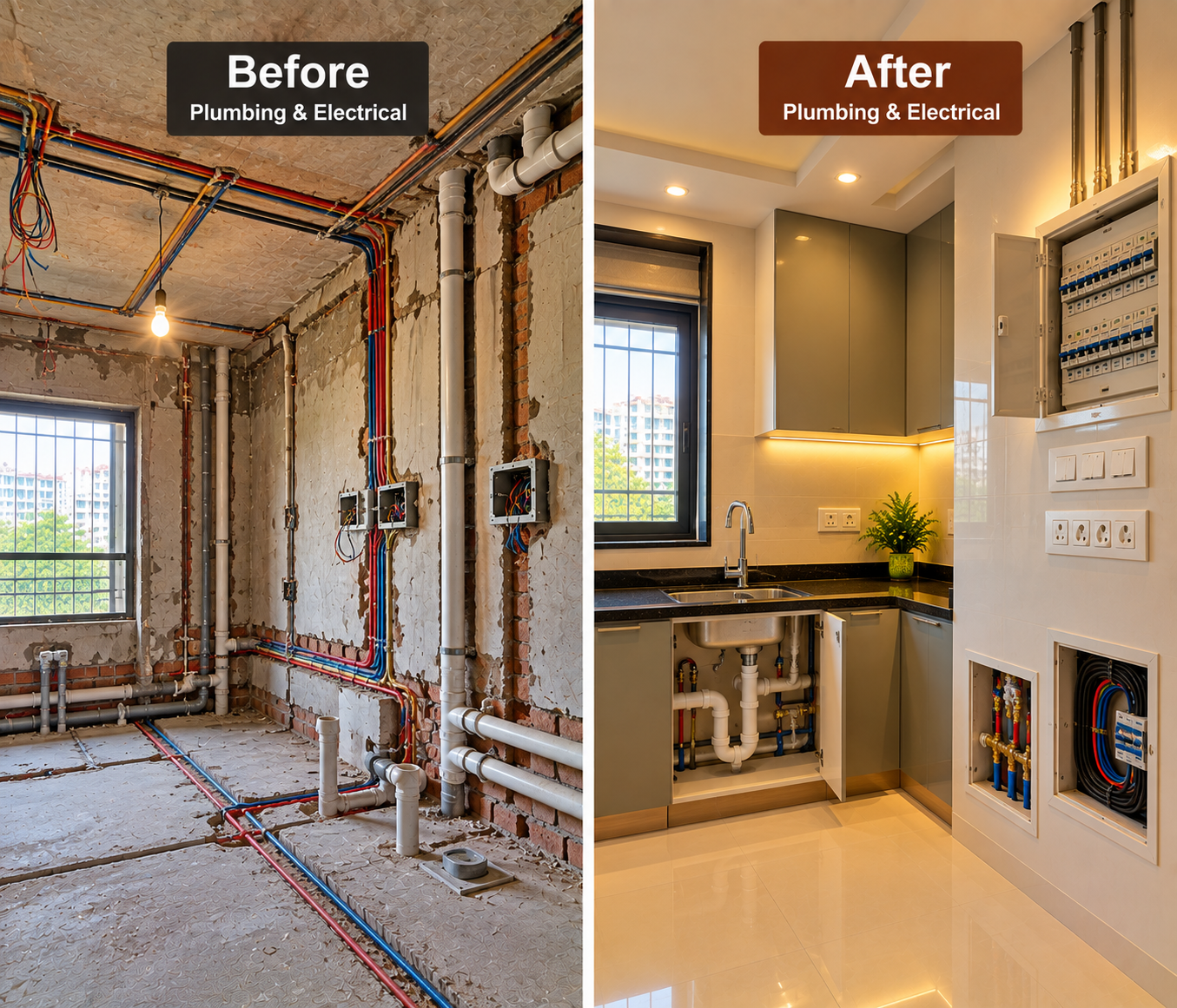 Plumbing & Electrical Transformation